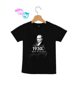 10 Kasım - Atatürk Siyah Çocuk Unisex