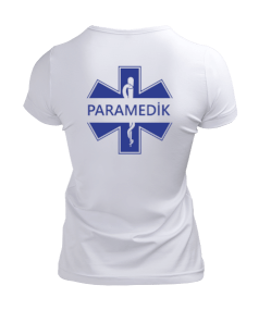 112 ACİL SAĞLIK EMS EMERGENCY MEDICAL SERVICE PARAMEDIC AMBULANCE ÖZEL BASKI AMBULANS PARAMEDİK Kadın Tişört