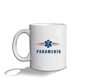 112 ACİL SAĞLIK PARAMEDIC PARAMEDİK Beyaz Kupa Bardak