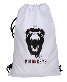 12 Monkeys Çanta Büzgülü spor çanta