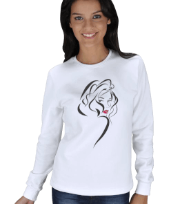 142434 WOMEN KADIN SWEATSHIRT