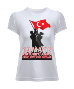 19 mayıs Kadın Tişört