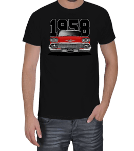 1958 Chevrolet Impala Erkek Tişört