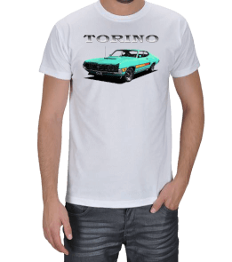 1970 Ford Torino Erkek Tişört