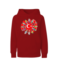 23 Nisan 1920 Ulusal Egemenlik ve Çocuk Bayramı Çocuk Unisex Hoodie Kapüşonlu