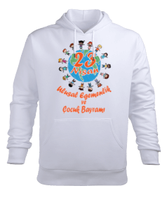 23 NİSAN KUTLAMA Erkek Kapüşonlu Hoodie Sweatshirt