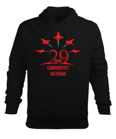 29 Ekim Cumhuriyet Bayramı Erkek Kapüşonlu Hoodie Sweatshirt