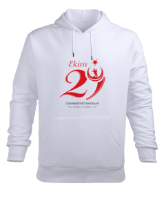 29 Ekim Erkek Kapüşonlu Hoodie Sweatshirt