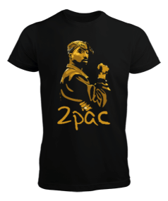 2PAC Baskılı Erkek Tişört