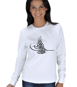 505132 OSMANLI TUĞRASI KADIN SWEATSHIRT