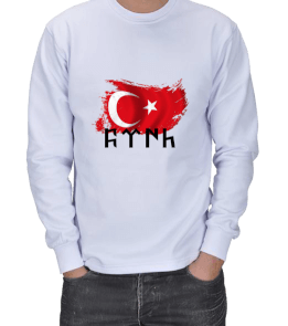 505134 TÜRK GÖKTÜRKCE ERKEK SWEATSHIRT