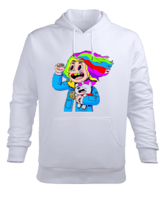 6ix9ine Erkek Kapüşonlu Hoodie Sweatshirt