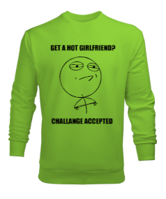 9GAG temalı erkek Erkek Sweatshirt