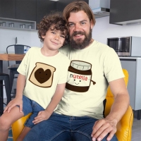 Nutella Baba Erkek Çocuk Tişört Kombini - 5