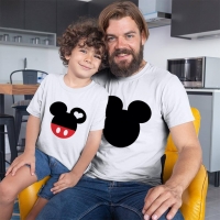 Mickey Mouse Baba Erkek Çocuk Tişört Kombini - 5