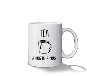 A Hug In a Mug Beyaz Kupa Bardak