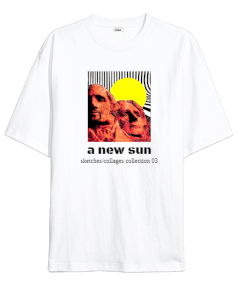 a new sun Oversize Unisex Tişört