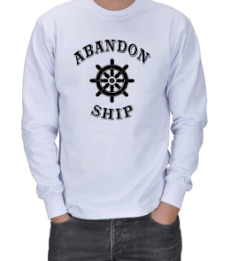 Abandon Ship ERKEK SWEATSHIRT