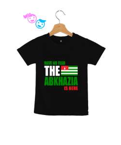 Abhazya,Abhazya Bayrağı,abkhazia,abkhazia flag. Siyah Çocuk Unisex