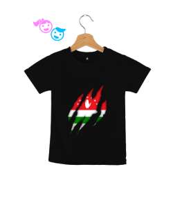 Abhazya,Abhazya Bayrağı,abkhazia,abkhazia flag. Siyah Çocuk Unisex