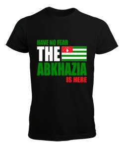 Abhazya,Abhazya Bayrağı,abkhazia,abkhazia flag. Siyah Erkek Tişört