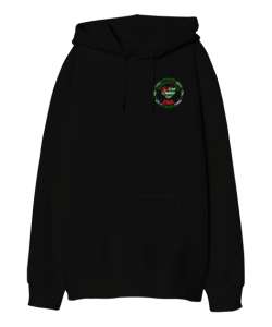 Abhazya,Abhazya Bayrağı,abkhazia,abkhazia flag. Siyah Oversize Unisex Kapüşonlu Sweatshirt