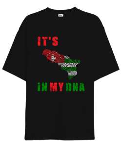 Abhazya,Abhazya Bayrağı,abkhazia,abkhazia flag. Siyah Oversize Unisex Tişört