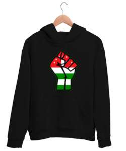 Abhazya,Abhazya Bayrağı,abkhazia,abkhazia flag. Siyah Unisex Kapşonlu Sweatshirt