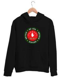 Abhazya,Abhazya Bayrağı,abkhazia,abkhazia flag. Siyah Unisex Kapşonlu Sweatshirt