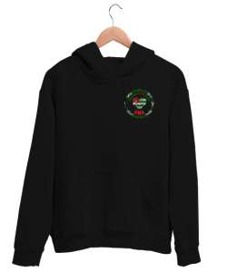 Abhazya,Abhazya Bayrağı,abkhazia,abkhazia flag. Siyah Unisex Kapşonlu Sweatshirt