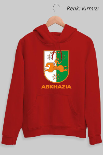 Abkhazia Unisex Kapüşonlu Sweatshirt