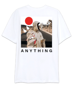 ABOUT ANYTHING Oversize Unisex Tişört