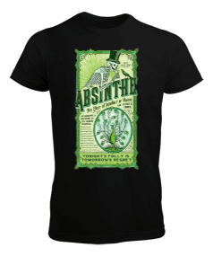 Absinthe Baskılı Erkek Tişört