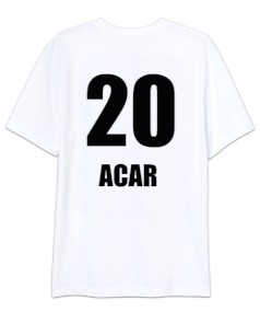 Acar collect owersize t-shirt Oversize Unisex Tişört