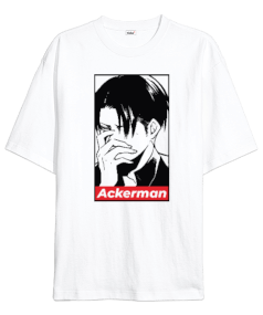 Ackerman - Attack On Titan Oversize Unisex Tişört