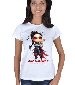 Ad Carry Vayne Bayan T-Shirt Kadın Tişört