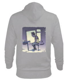 Adam baskılı erkek Erkek Kapüşonlu Hoodie Sweatshirt