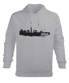 Adana resimli ve yazılı erkek Erkek Kapüşonlu Hoodie Sweatshirt