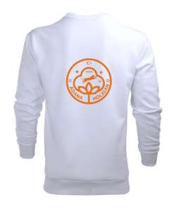 ADANA SPOR HOLİGAN BASKILI Beyaz Erkek Sweatshirt