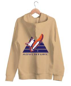 ADVENTURE Camel Unisex Kapşonlu Sweatshirt