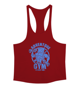 Adventure GYM Vücut Geliştirme Bodybuilding Fitness Tasarım Erkek Tank Top Atlet