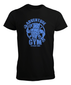 Adventure GYM Vücut Geliştirme Bodybuilding Fitness Tasarım Erkek Tişört