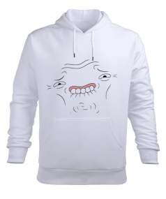 Adventure Time Fin Erkek Kapüşonlu Hoodie Sweatshirt