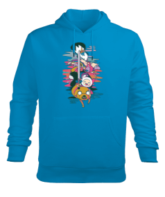 AdventureTime Erkek Kapüşonlu Hoodie Sweatshirt