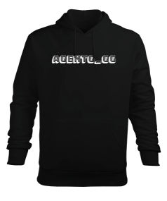 Agent Erkek Kapüşonlu Hoodie Sweatshirt