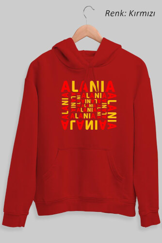 Alania Unisex Kapüşonlu Sweatshirt