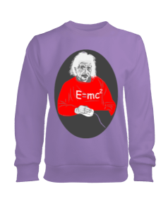 Albert Einstein Kadın Sweatshirt Kadın Sweatshirt