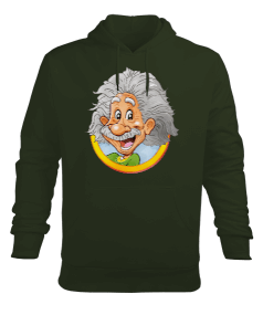 Albert Einstein Sweatshirt Erkek Kapüşonlu Hoodie Sweatshirt