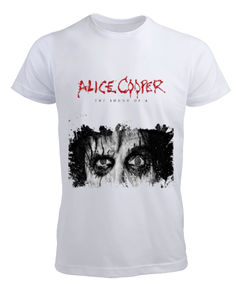 Alice Cooper Beyaz Erkek Tişört