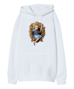  Alice Through the Looking Glass Oversize Unisex Kapüşonlu Sweatshirt